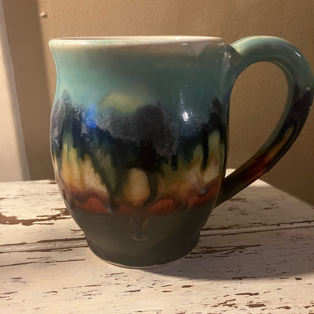Multicolor coffee mug